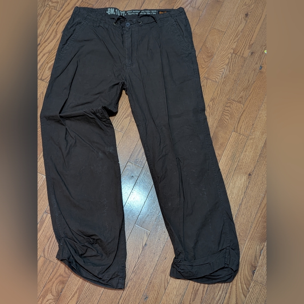 Black Relaxed Fit Cargo Hiking Trousers Best Mountain